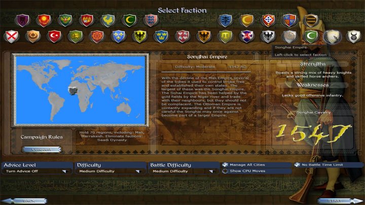 medieval 2 total war all factions